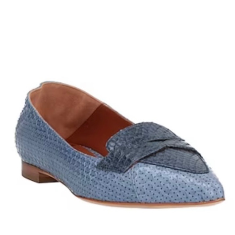 Authentic Trussardi flats. NIB, Size US 10.